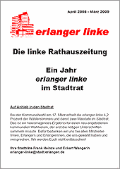 Rathauszeitung erlanger linke 09-01